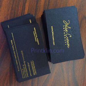 Foil business cards