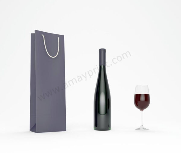 Wine Bags with Rope Handles (12”X 4”X 3.